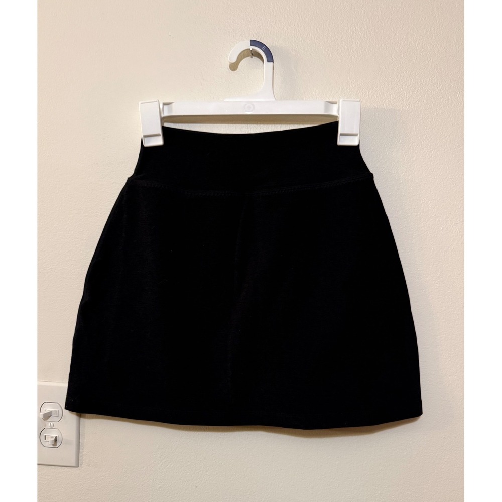 Beyond Yoga Spacedye Tie Breaker Skirt Darkest Night Size S NWOT Skort